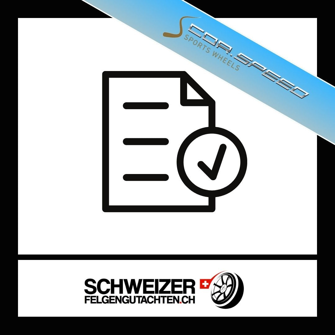 Gold Swiss rim certificate