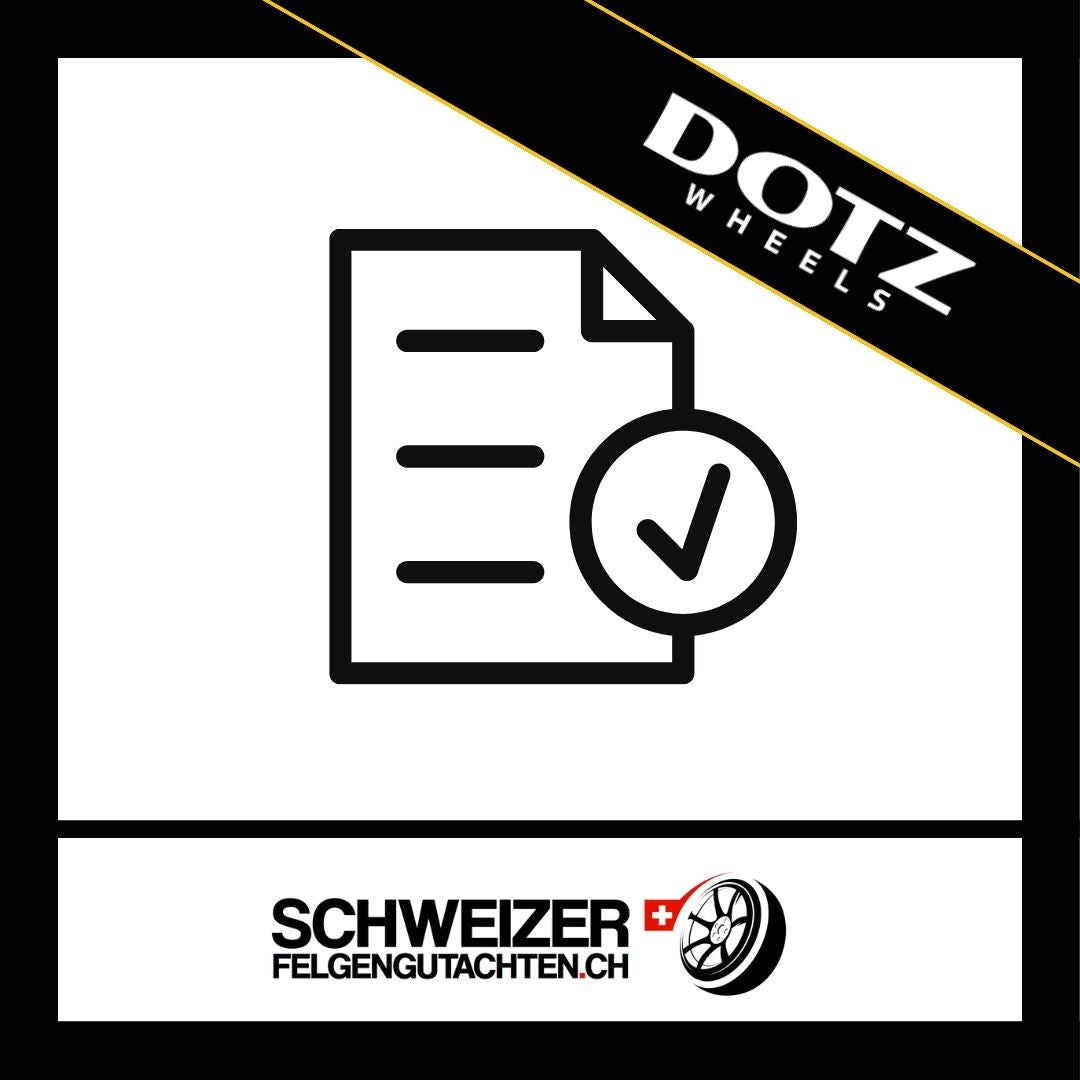 Felgengutachten Dotz Eignungserklärung kaufen