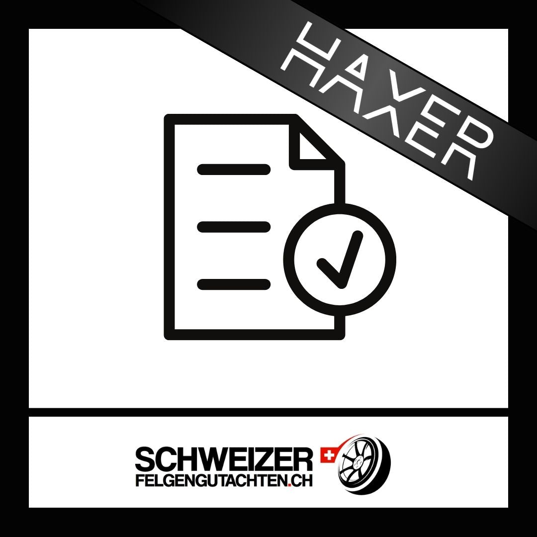 Felgengutachten-Haxer-Eignungserklärung