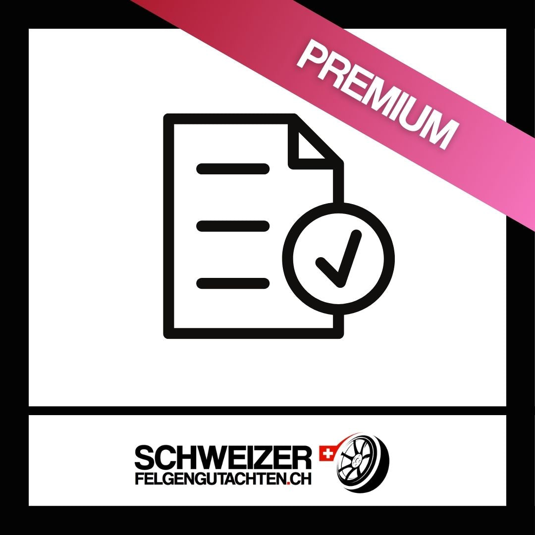 Felgengutachten oder Eignungserklärung kaufen