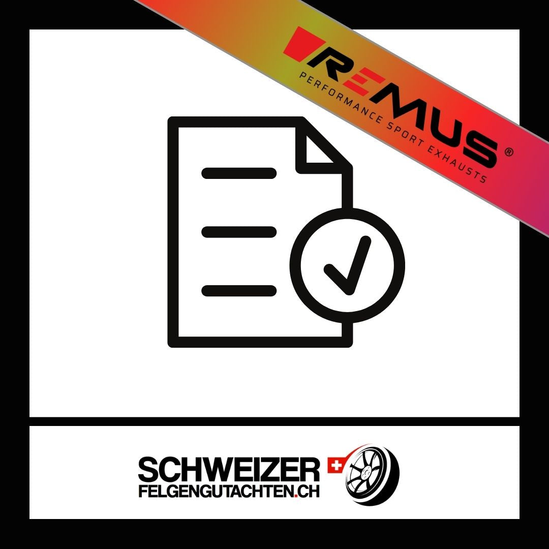 Remus-Auspuff-Gutachten-Eignungserklärung