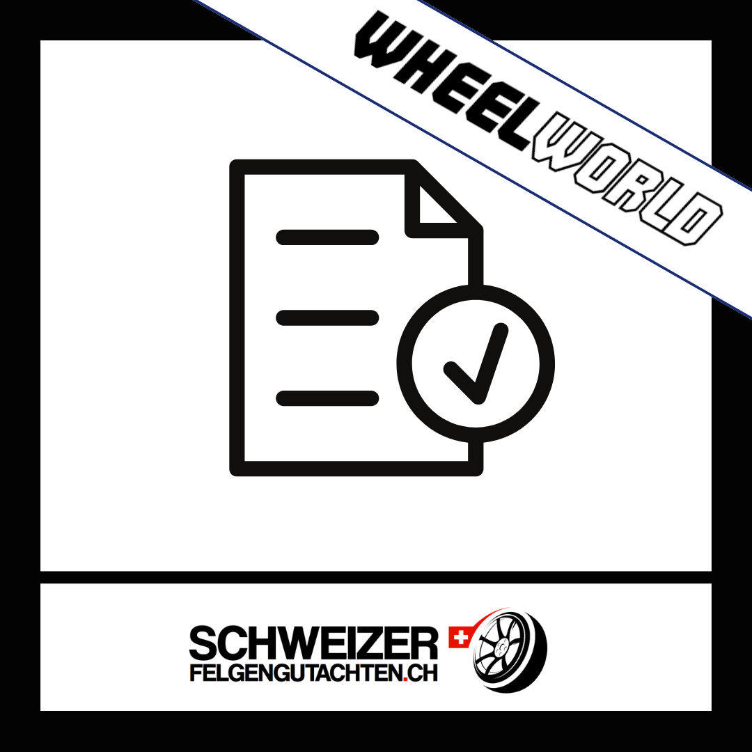 Wheelworld Felgen Gutachten oder Eignungserklärung kaufen