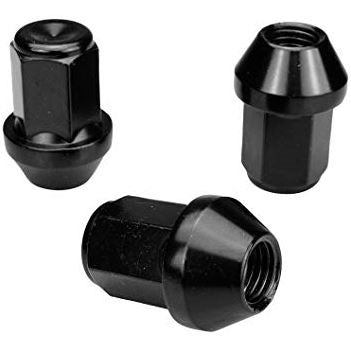 Radmutter M14x2.0 Kegel 60° SW-19 schwarz
