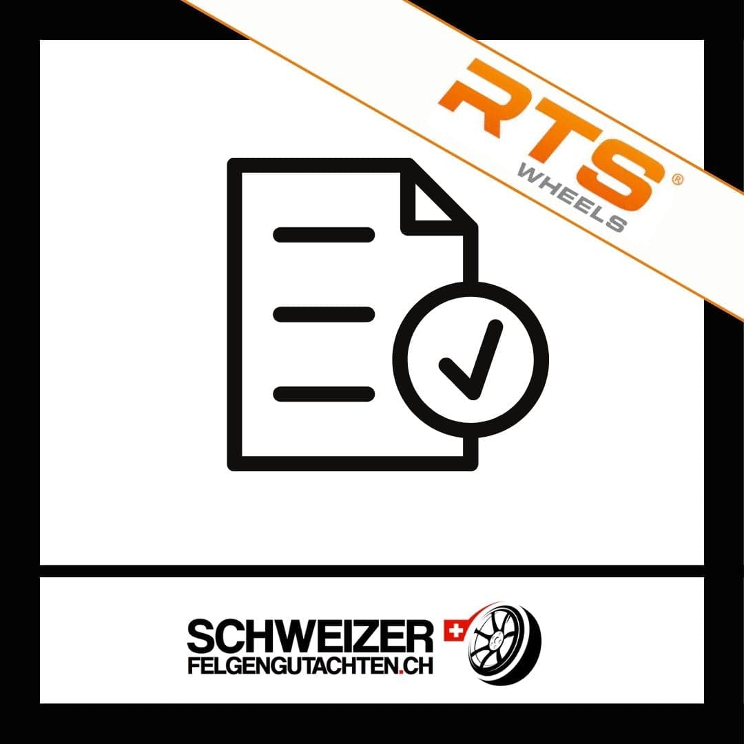 Rts Inspection Tag RTS Wheel Certificate Switzerland | Inspection Guarantee | CHF 149 ...