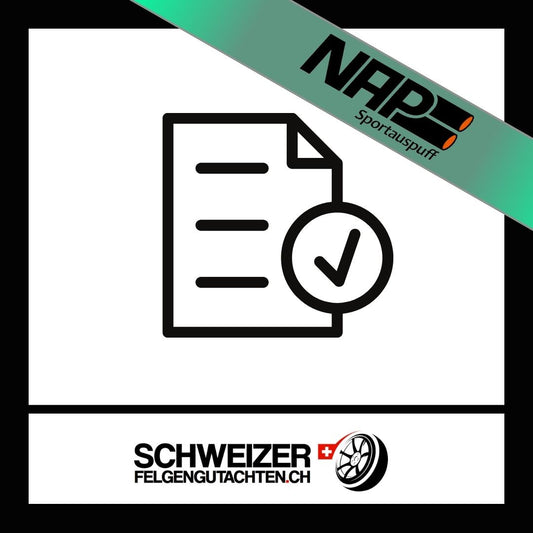 NAP-Auspuff-Gutachten-Schweiz-Eignungserklärung