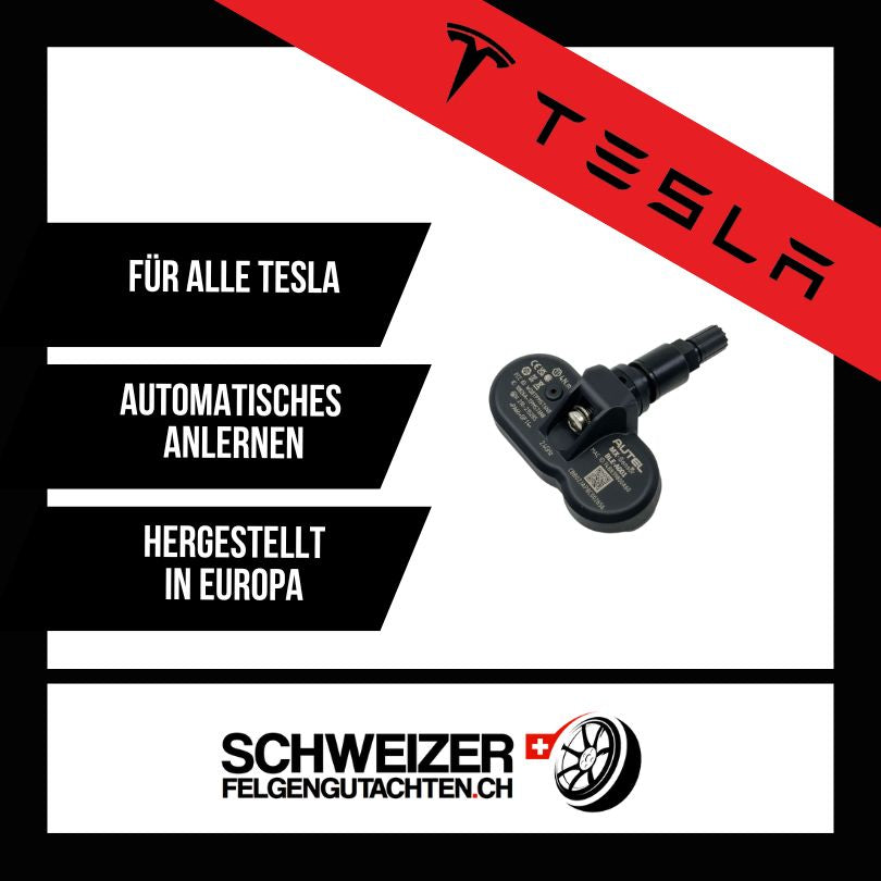 Tesla Reifendrucksensoren Bluetooth (schwarz)