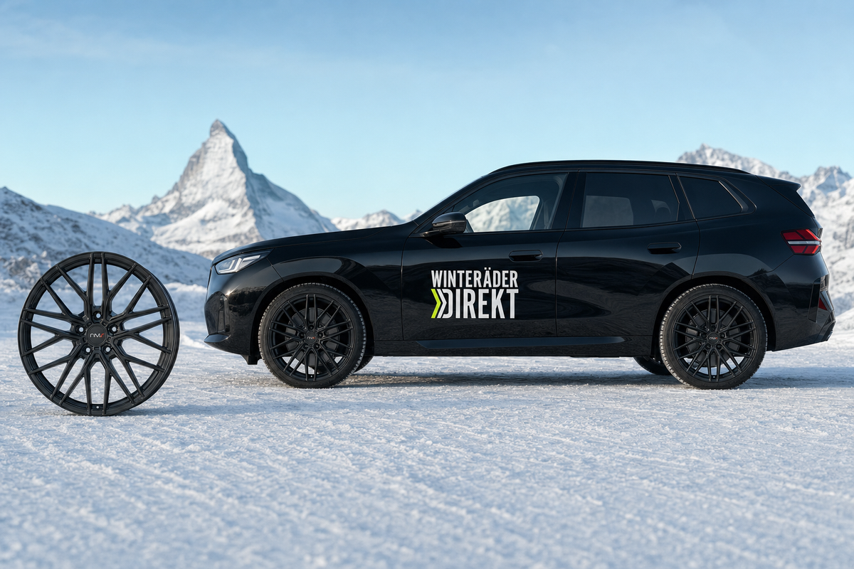 Winterräder BMW X3 – Nivis 280 Felgen schwarz mit Pirelli Winterreifen