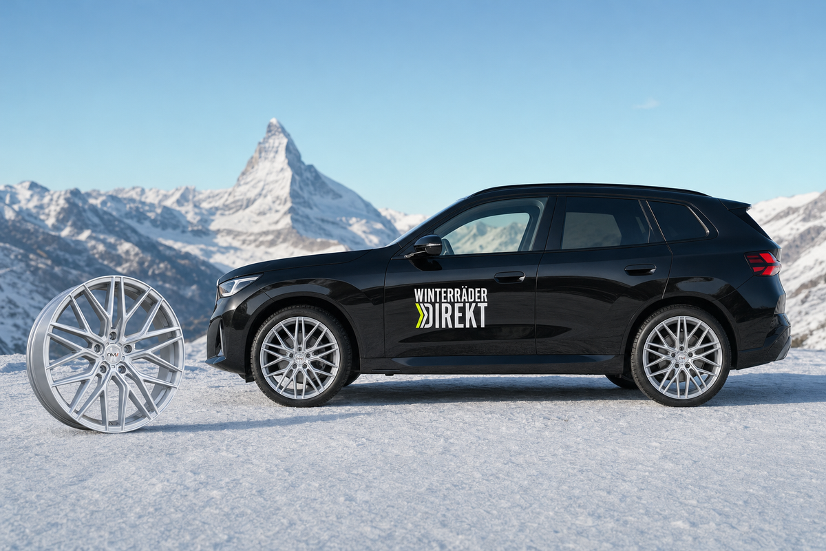 Winterräder BMW X3 – Nivis 280 Felgen silber mit Pirelli Winterreifen