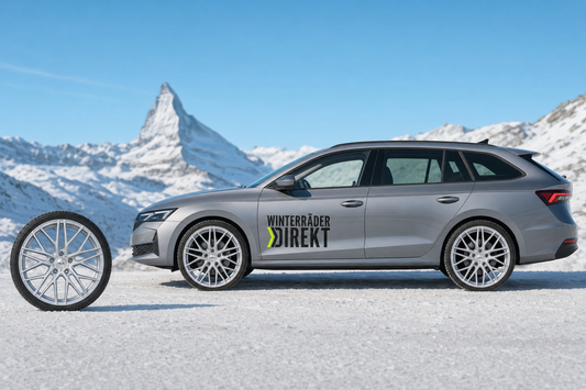 Winterräder Skoda Octavia – Nivis 280 Felgen schwarz mit Yokohama Winterreifen